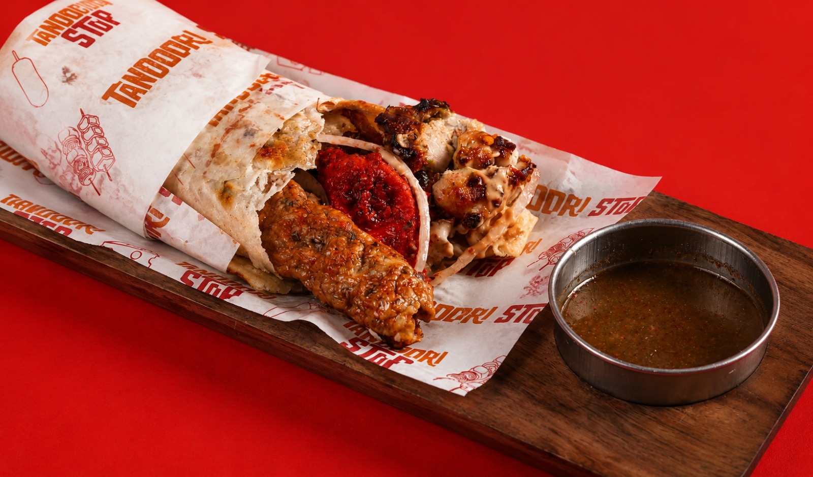 Tandoori Stop Full Stop Roll